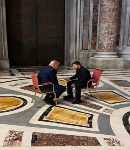 #Zelenskyy e #Trump #basilicaSanpietro #Vaticano    
